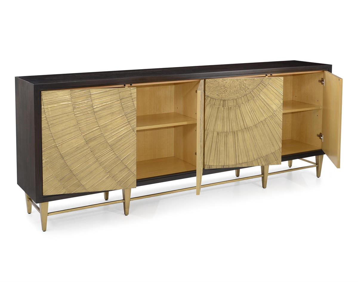 Radiate Four-Door Sideboard – Art by John Richard | Sutter & Vale