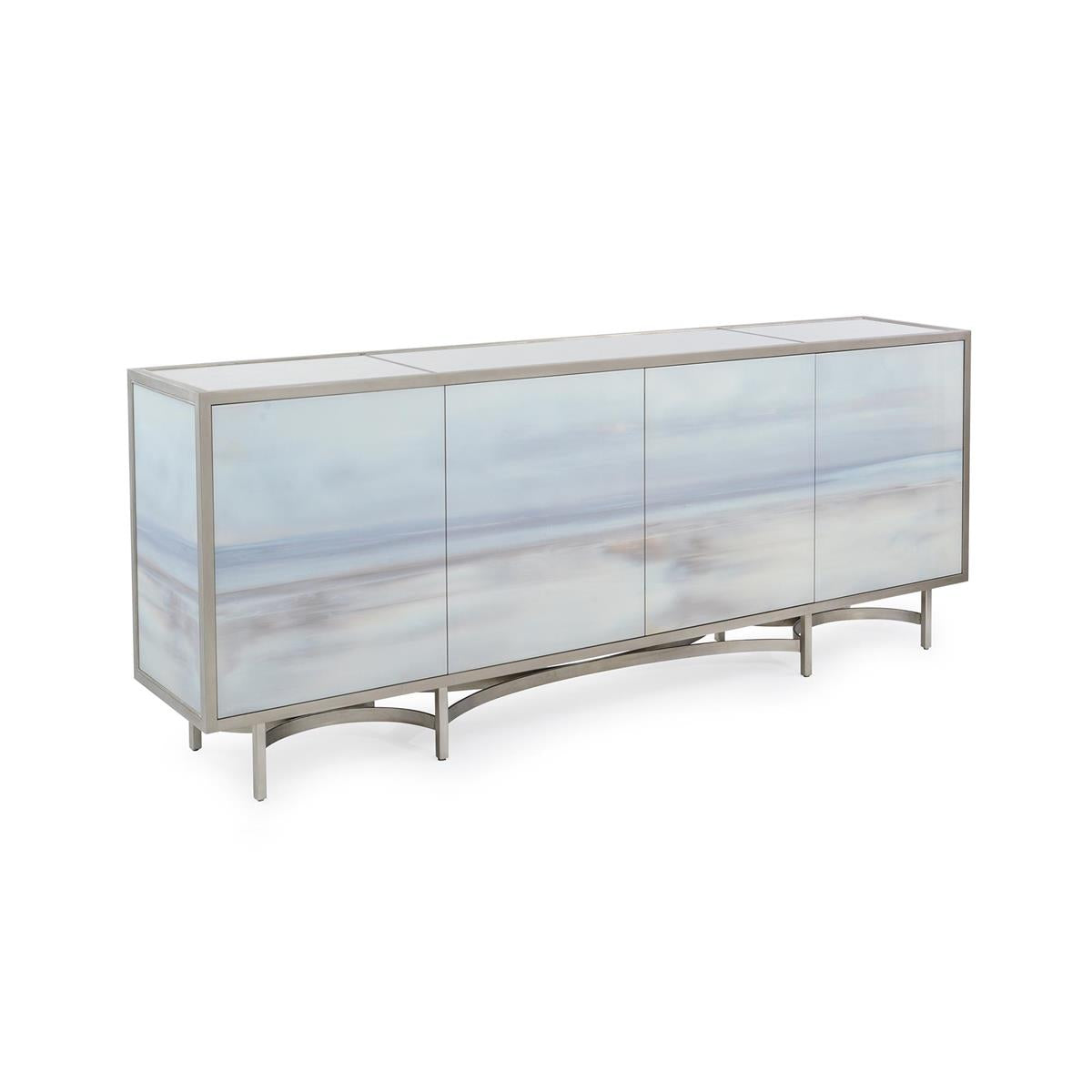 Carol Benson-Cobb's Simpatico Four-Door Cabinet – Art by John Richard | Sutter & Vale