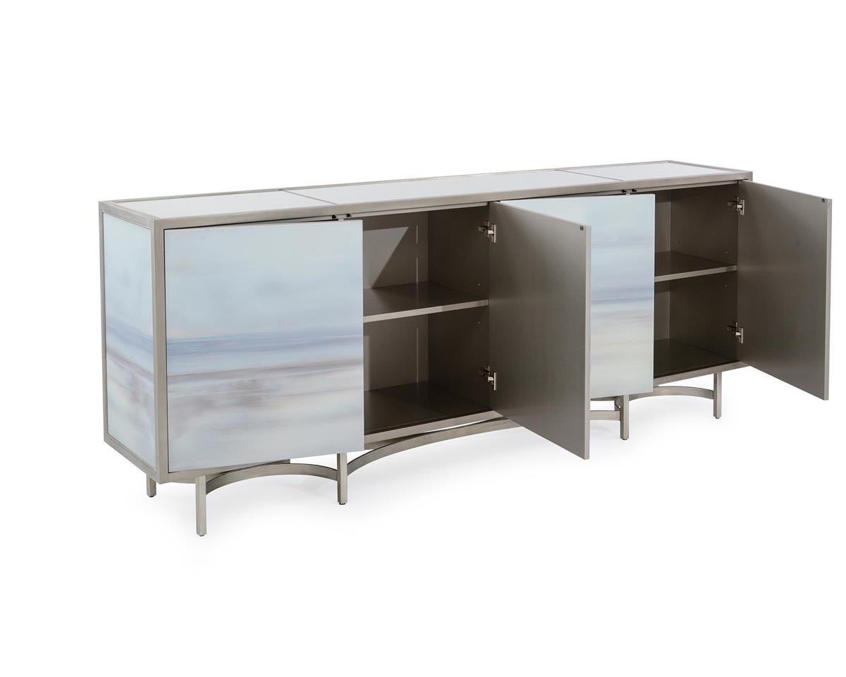 Carol Benson-Cobb's Simpatico Four-Door Cabinet – Art by John Richard | Sutter & Vale