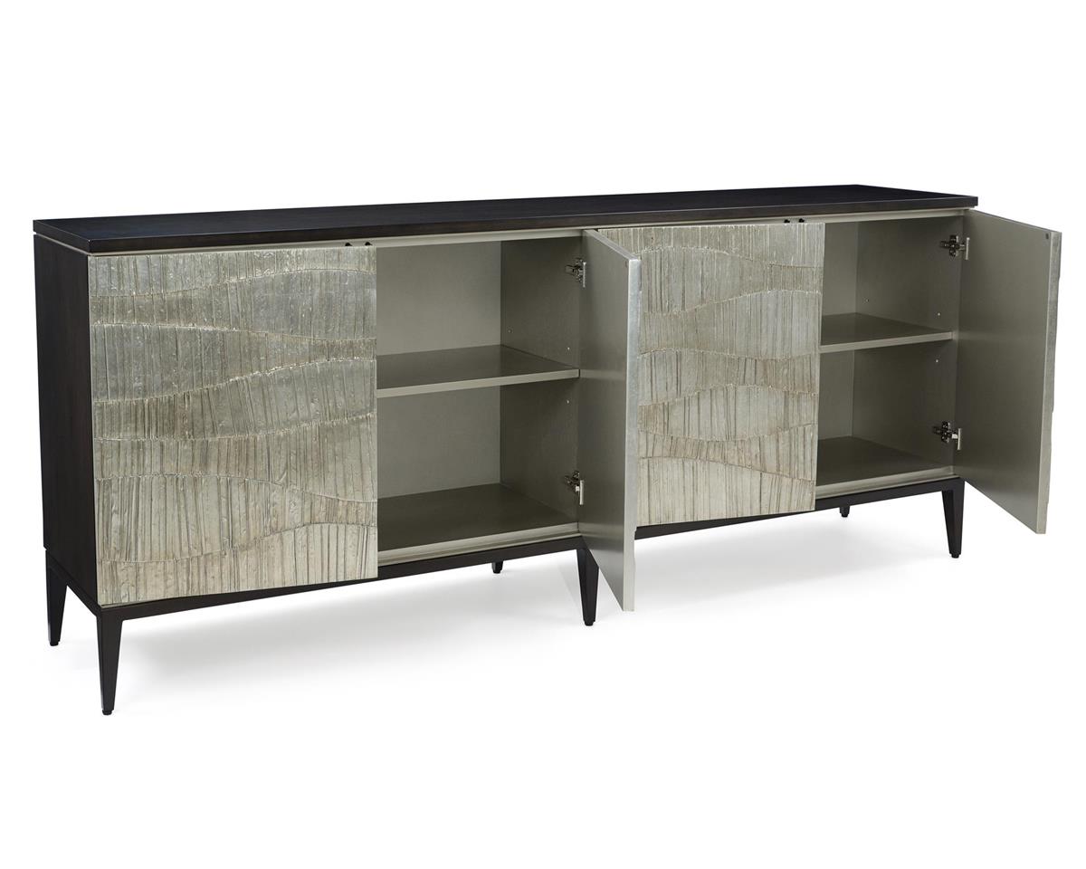 Dumerili Four-Door Sideboard – Art by John Richard | Sutter & Vale