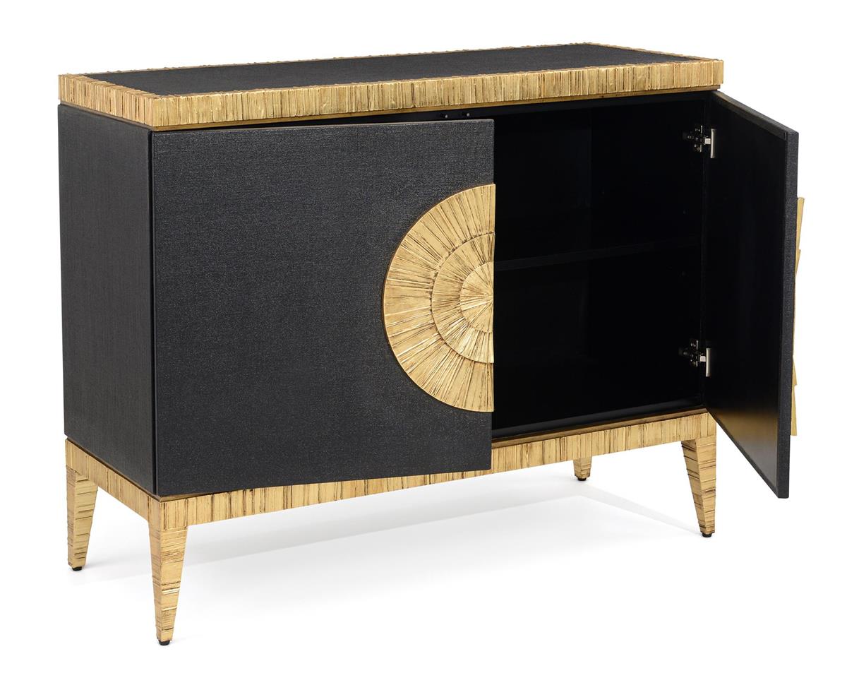 Temujin Chest With Doors – Art by John Richard | Sutter & Vale