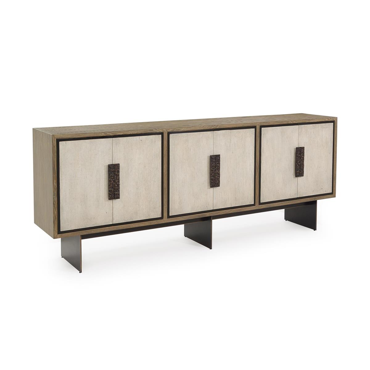 Kaya Six-Door Credenza – Art by John Richard | Sutter & Vale