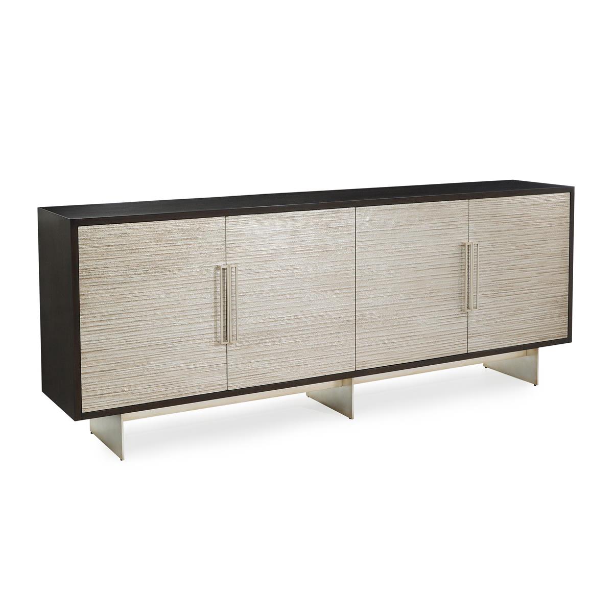 Saro Four-Door Credenza – Art by John Richard | Sutter & Vale