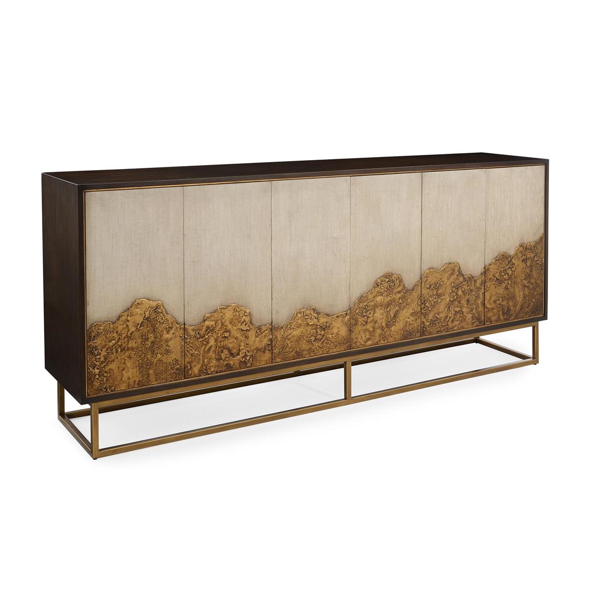 Highlands Six-Door Sideboard – Art by John Richard | Sutter & Vale