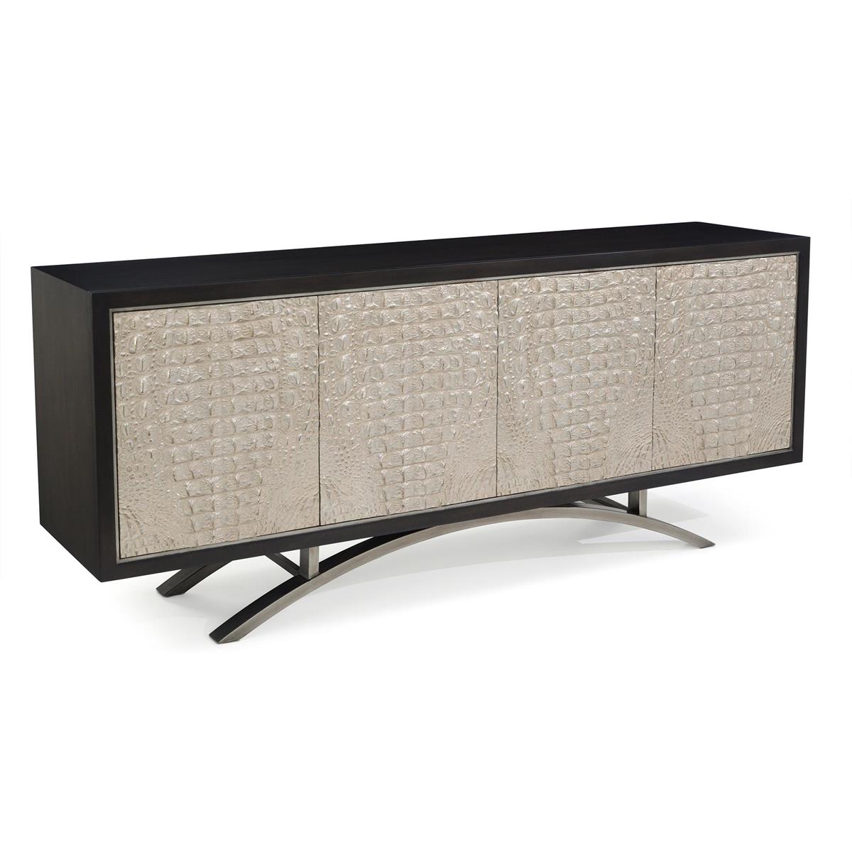 Miri Four-Door Credenza – Art by John Richard | Sutter & Vale