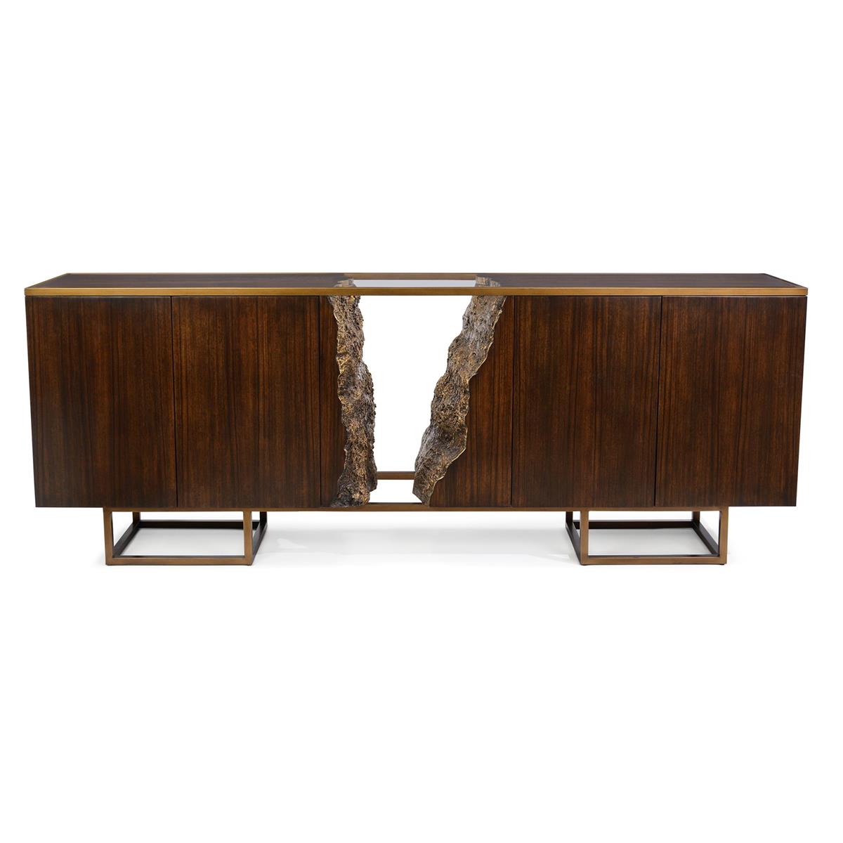 Terra Four-Door Credenza – Art by John Richard | Sutter & Vale