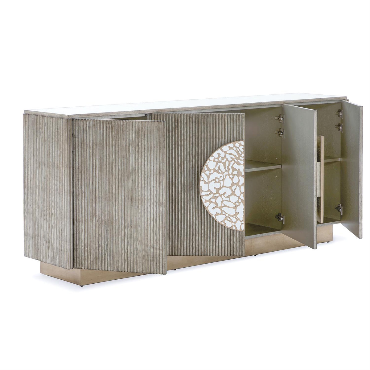 Moon Shadow Four-Door Credenza
