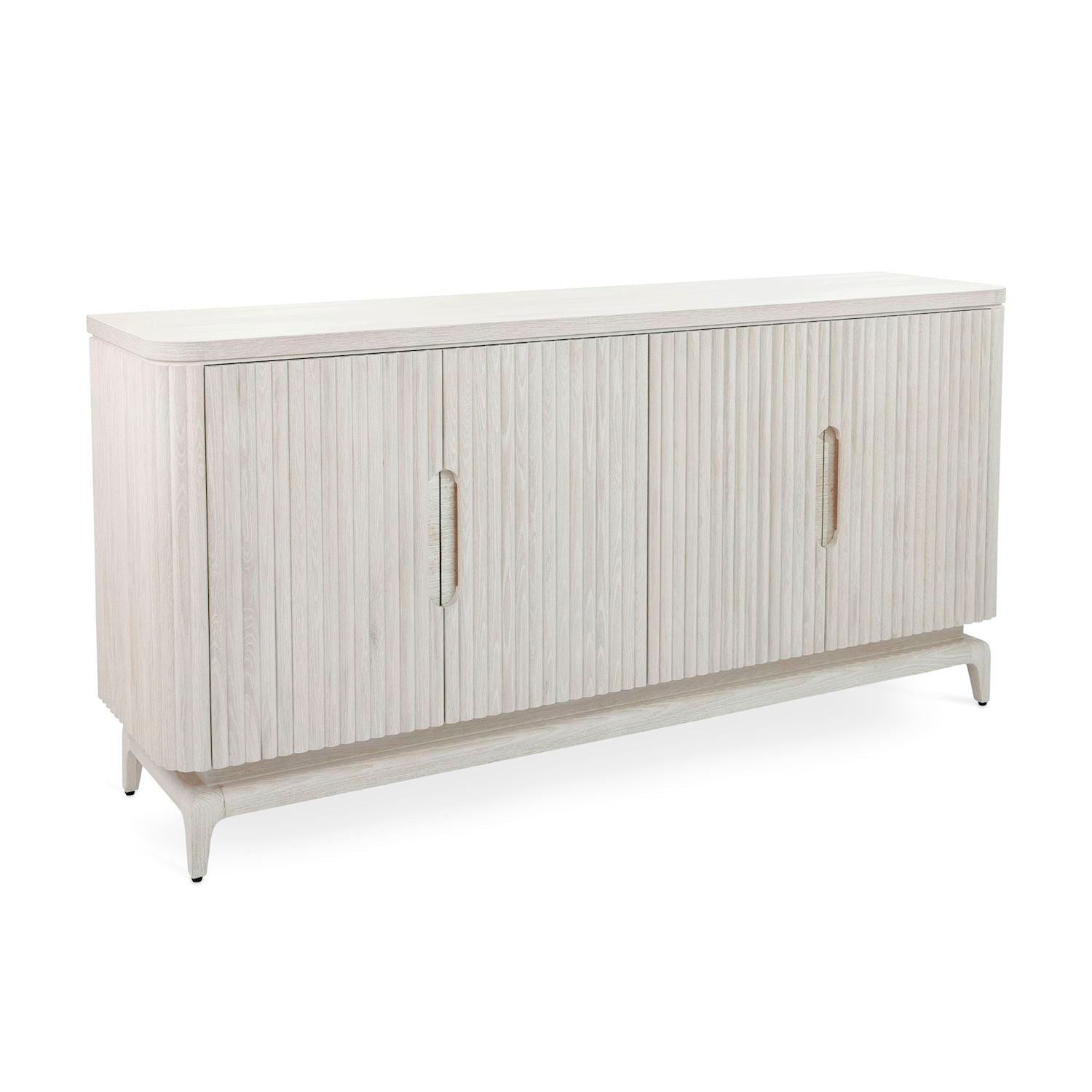 Brezza Four-Door Credenza – Art by John Richard | Sutter & Vale