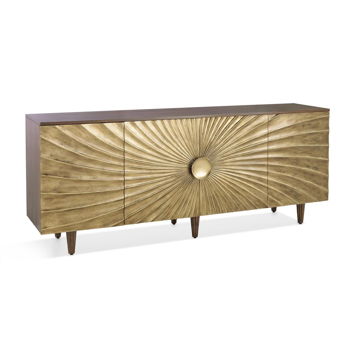 Trance Four-Door Sideboard – Art by John Richard | Sutter & Vale
