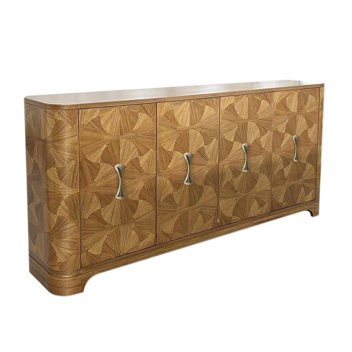 Kerala Four-Door Credenza – Art by John Richard | Sutter & Vale