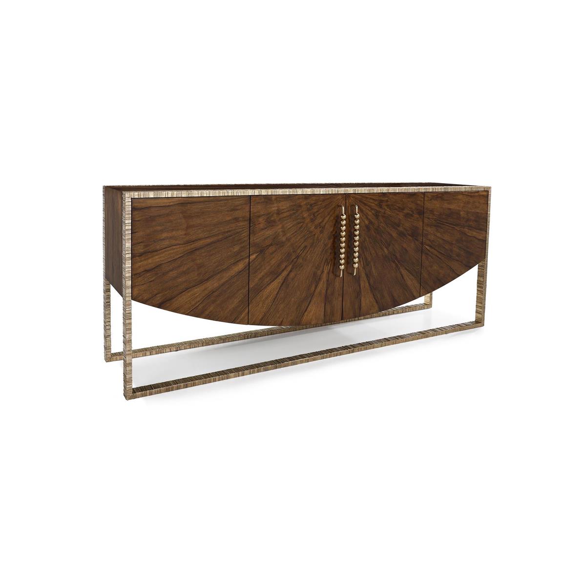 Korina Four-Door Credenza – Art by John Richard | Sutter & Vale