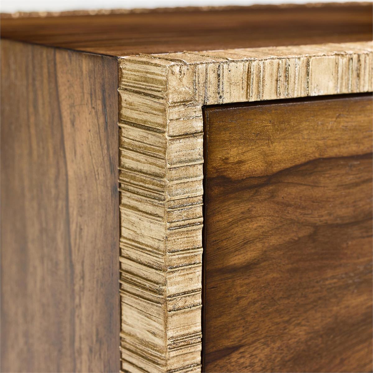 Korina Four-Door Credenza – Art by John Richard | Sutter & Vale