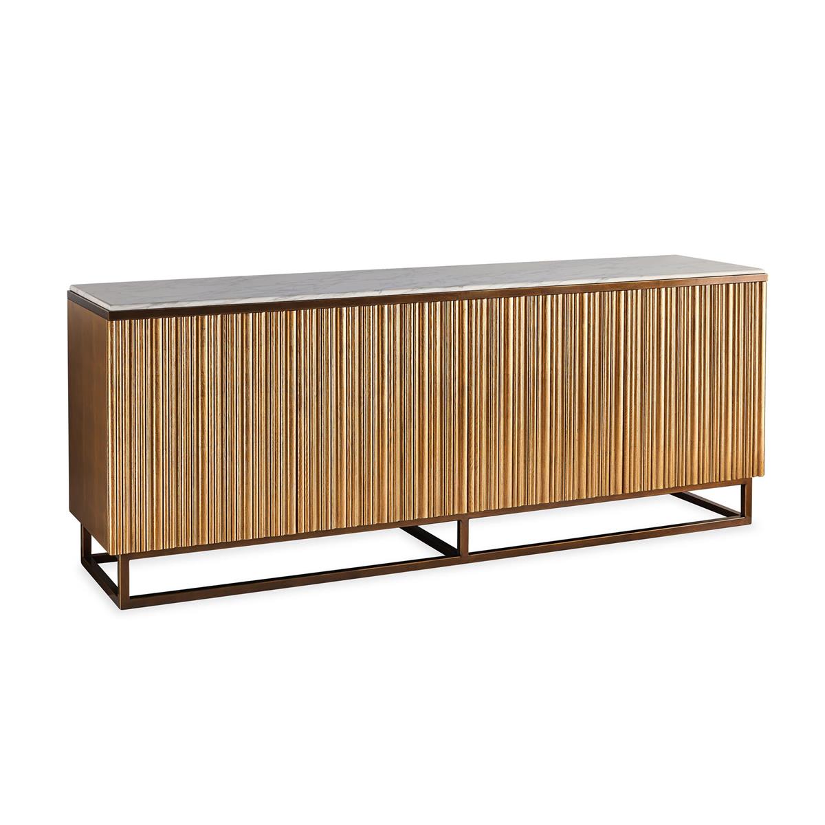 Destello Four-Door Credenza – Art by John Richard | Sutter & Vale