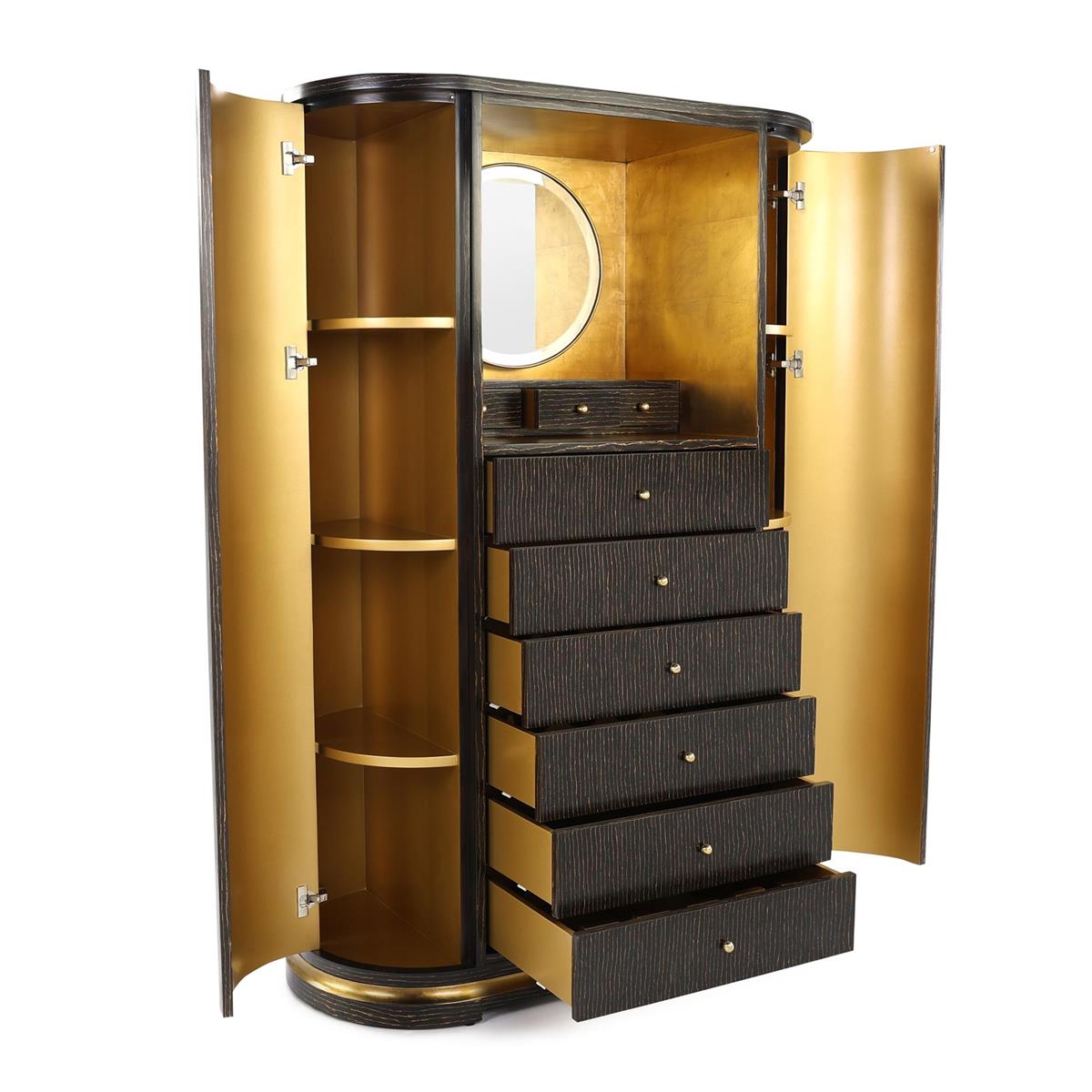Socialite Armoire – Art by John Richard | Sutter & Vale
