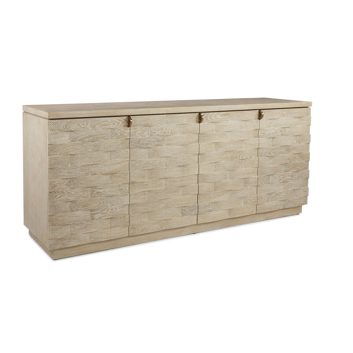 Verity Four-Door Credenza, Limed – Art by John Richard | Sutter & Vale