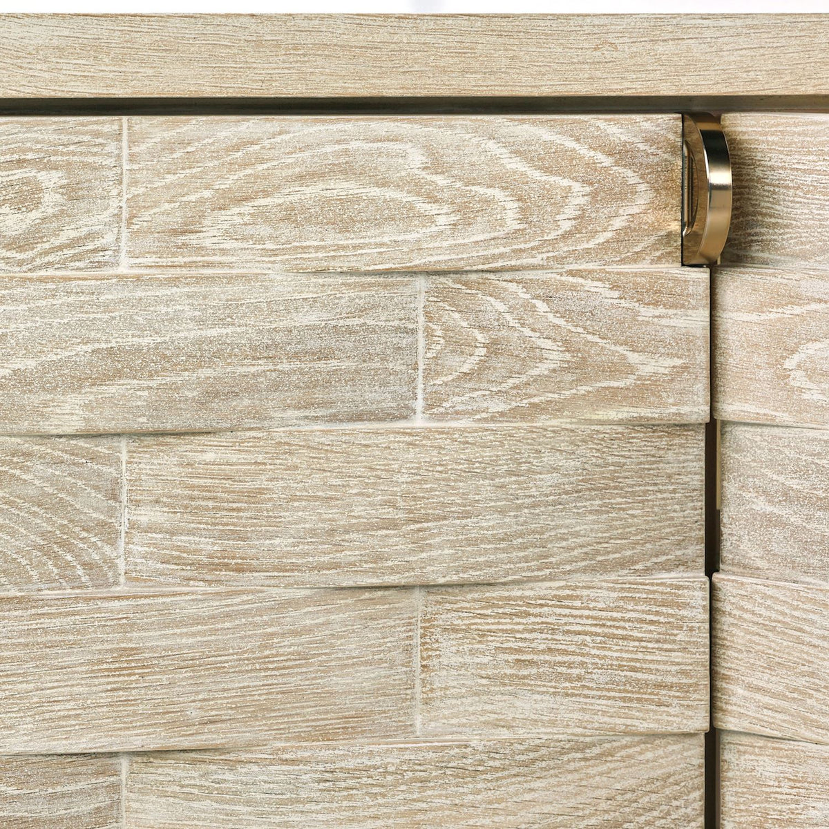 Verity Four-Door Credenza, Limed – Art by John Richard | Sutter & Vale