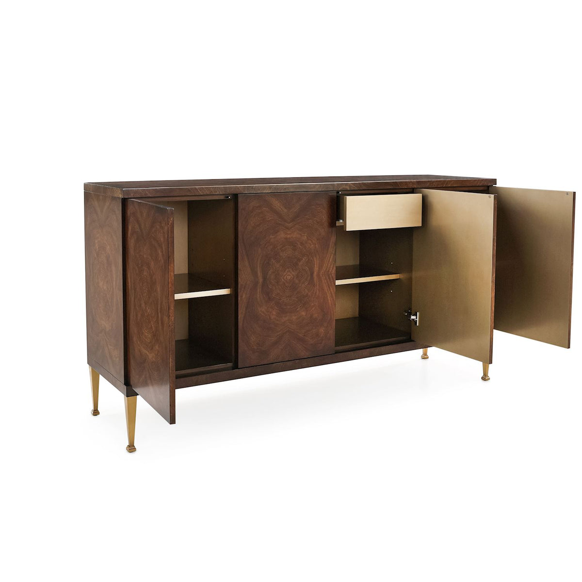Bosco Four-Door Credenza – Art by John Richard | Sutter & Vale