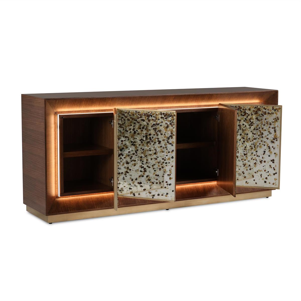 Macallan Four-Door Lighted Credenza by John Richard | Sutter & Vale