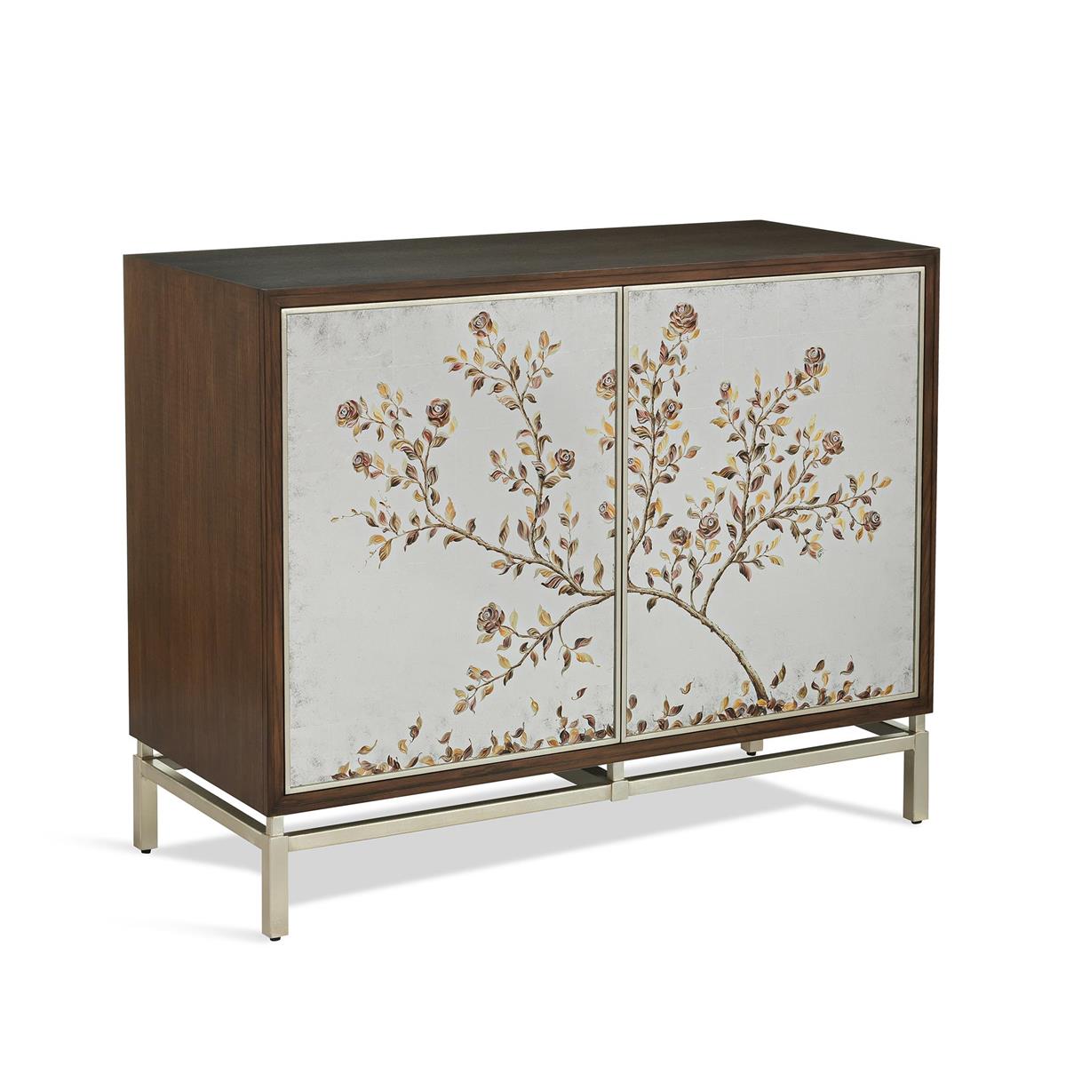 Petalvale Two-Door Cabinet – Art by John Richard | Sutter & Vale