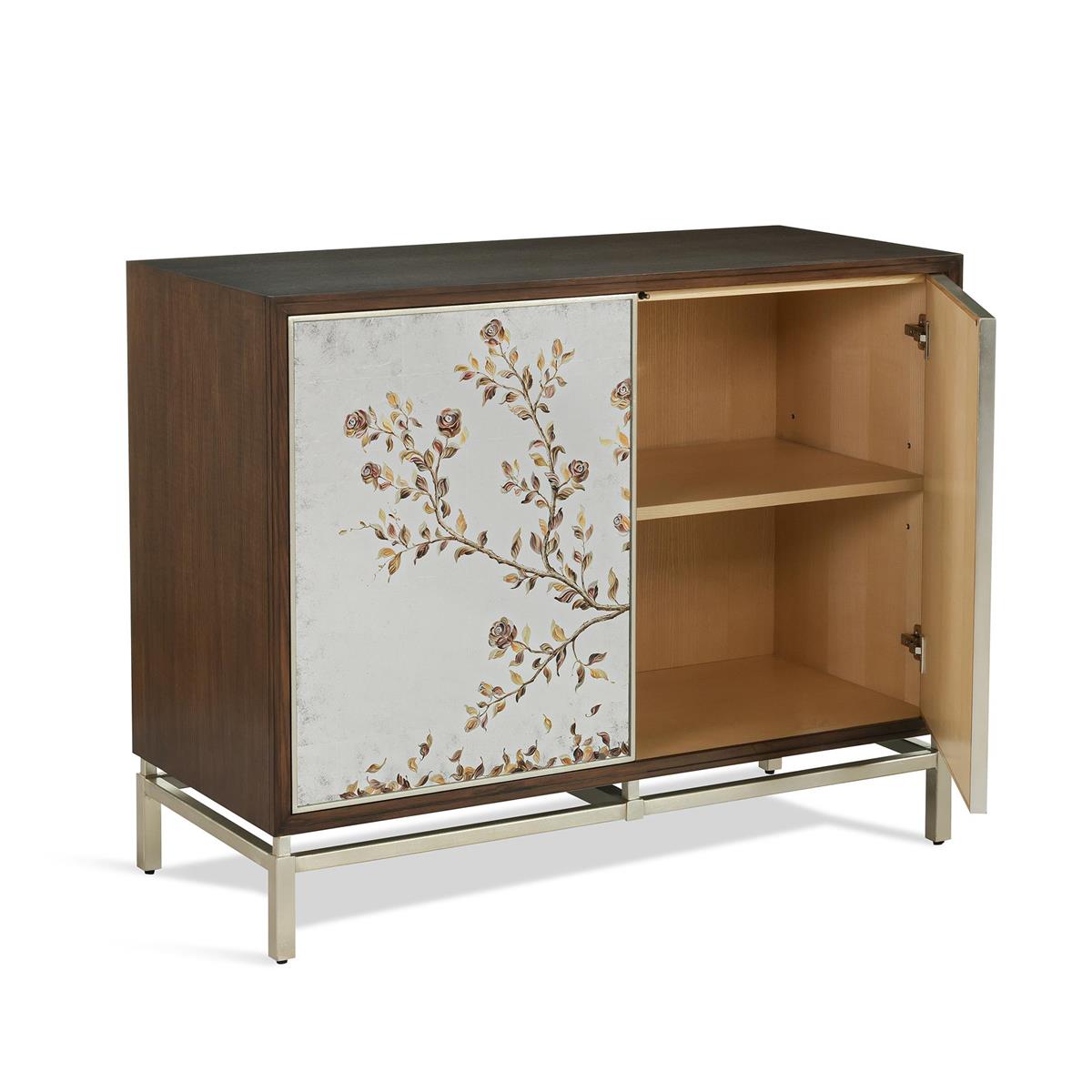 Petalvale Two-Door Cabinet – Art by John Richard | Sutter & Vale