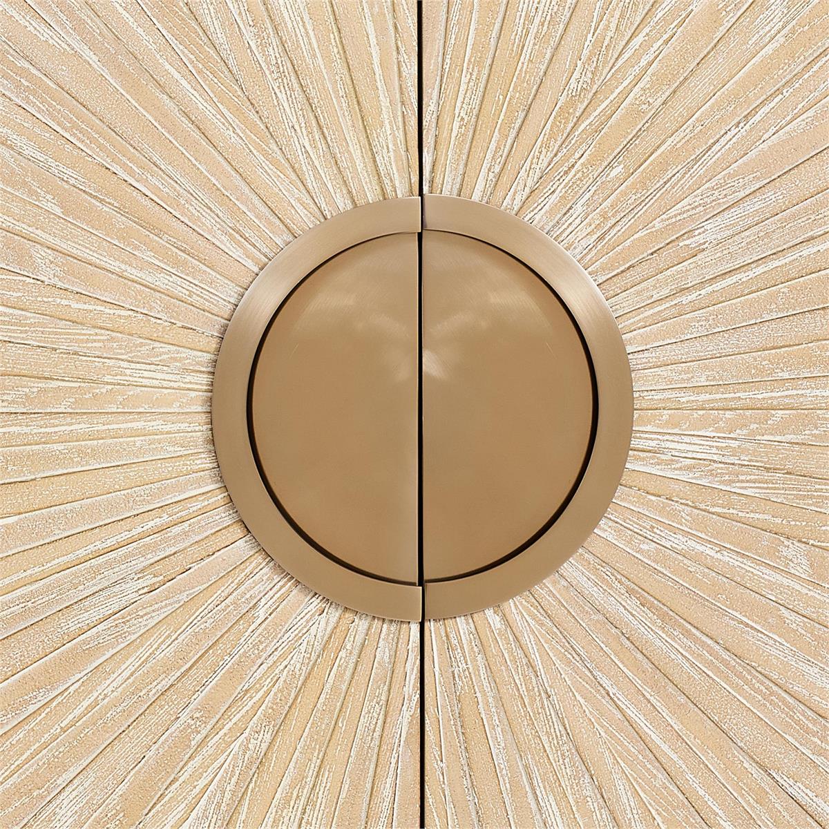 Petalvale Two-Door Cabinet – Art by John Richard | Sutter & Vale