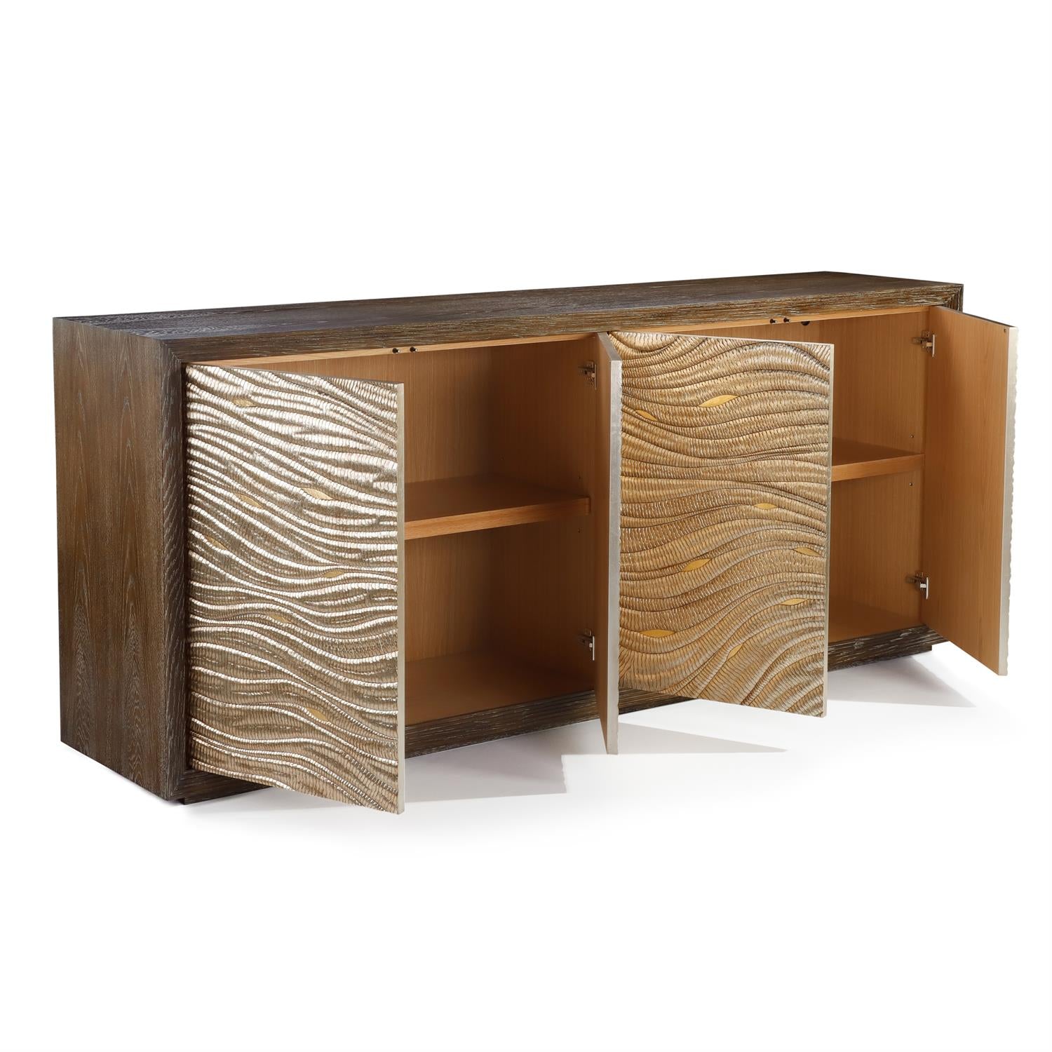 Nagare Four-Door Credenza
