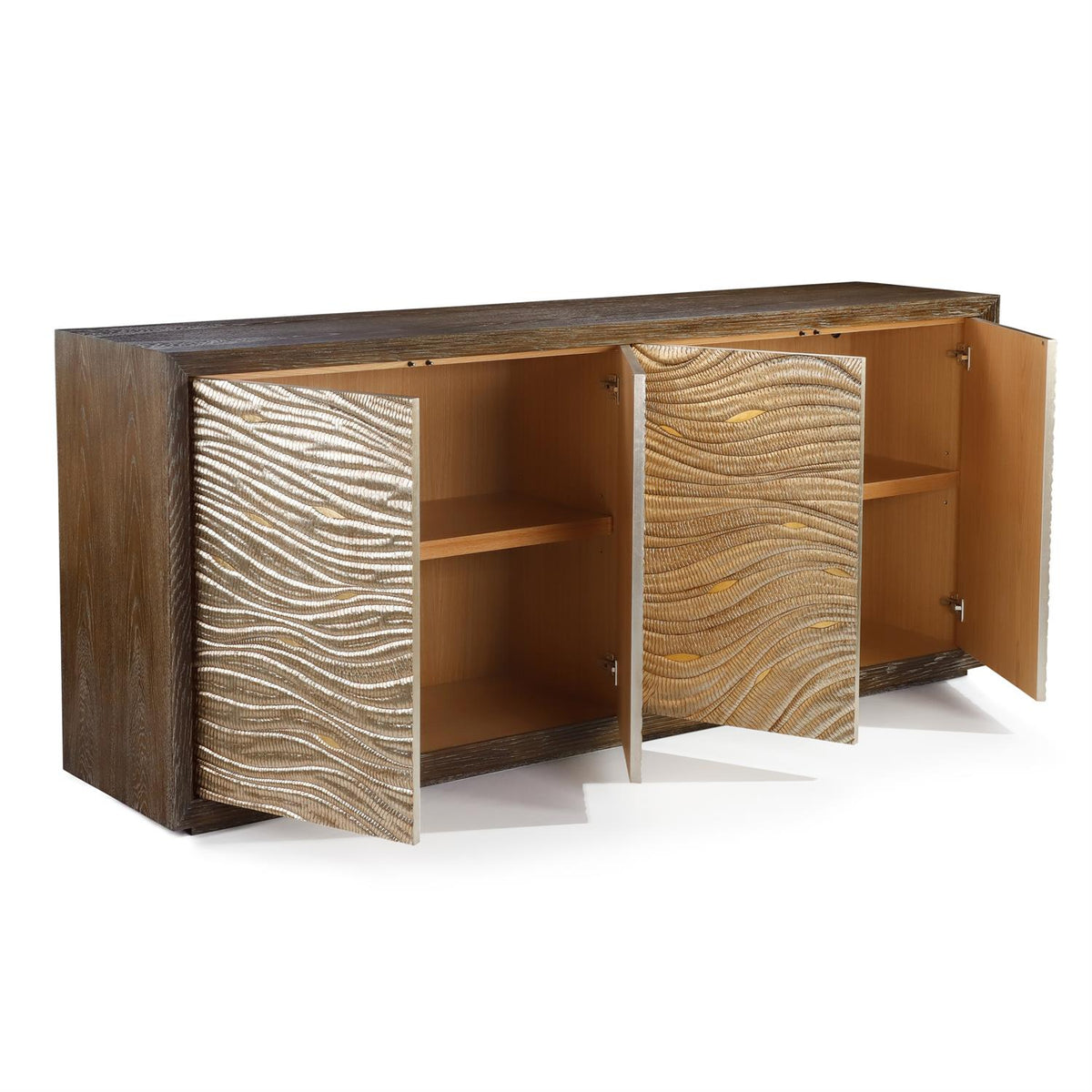 Nagare Four-Door Credenza