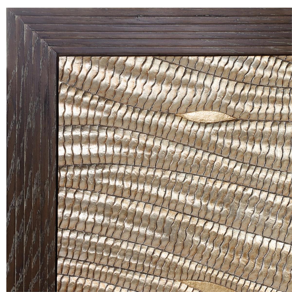 Nagare Four-Door Credenza – Art by John Richard | Sutter & Vale