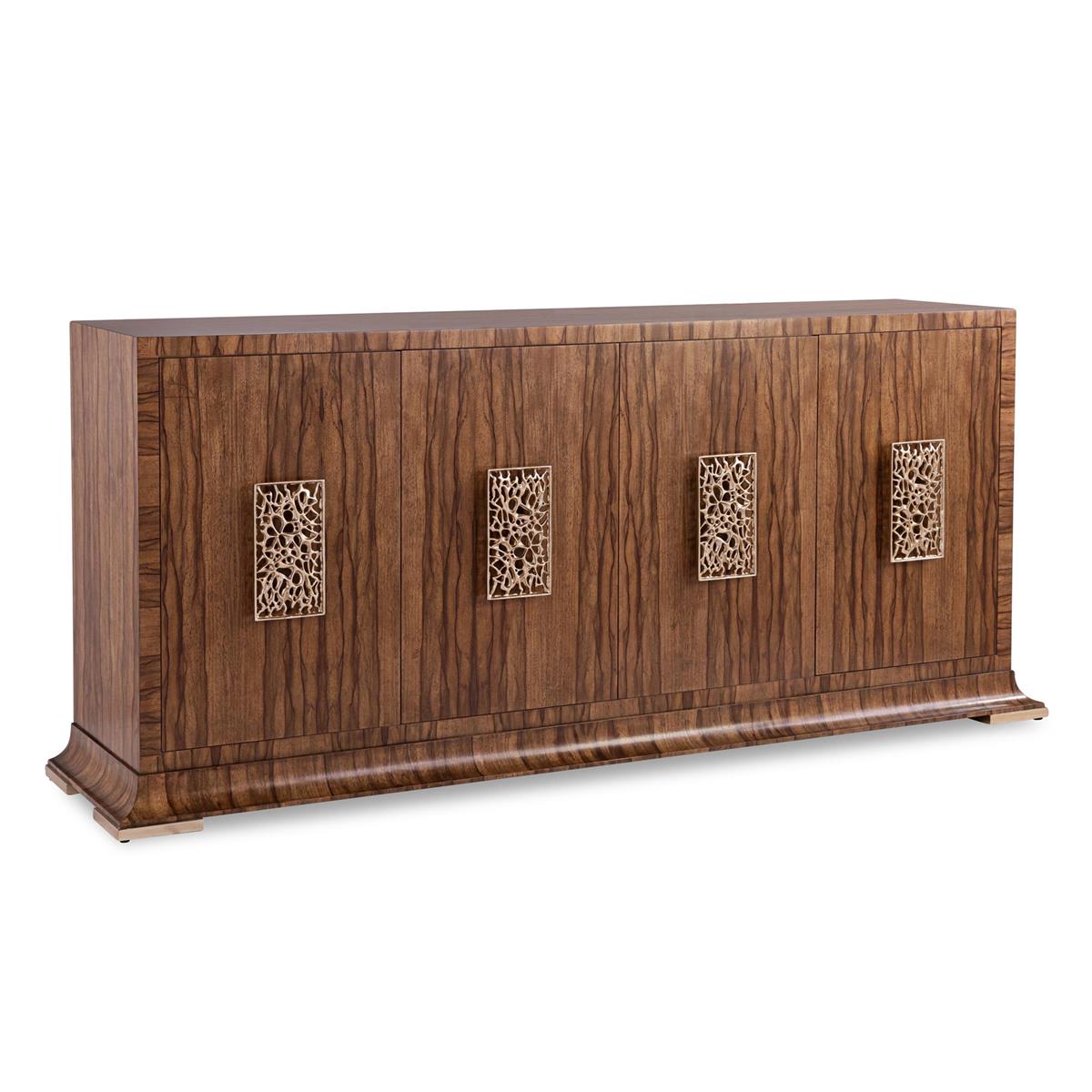 Warden Four-Door Credenza – Art by John Richard | Sutter & Vale