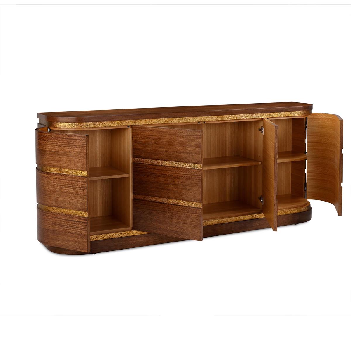 Matteo Four-Door Credenza – Art by John Richard | Sutter & Vale