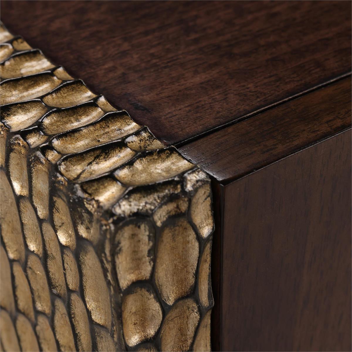 Cameroon Four-Door Credenza – Art by John Richard | Sutter & Vale