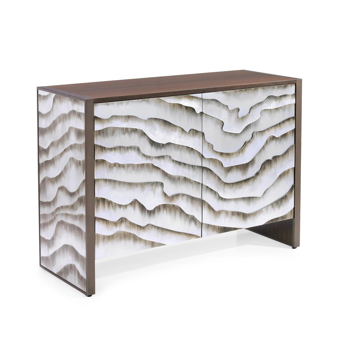 Terrain Two-Door Cabinet – Art by John Richard | Sutter & Vale