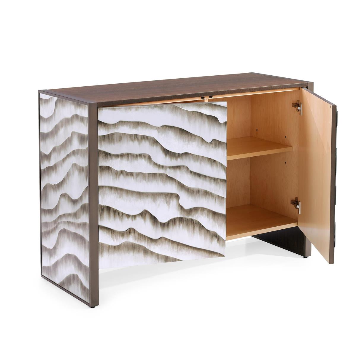 Terrain Two-Door Cabinet – Art by John Richard | Sutter & Vale