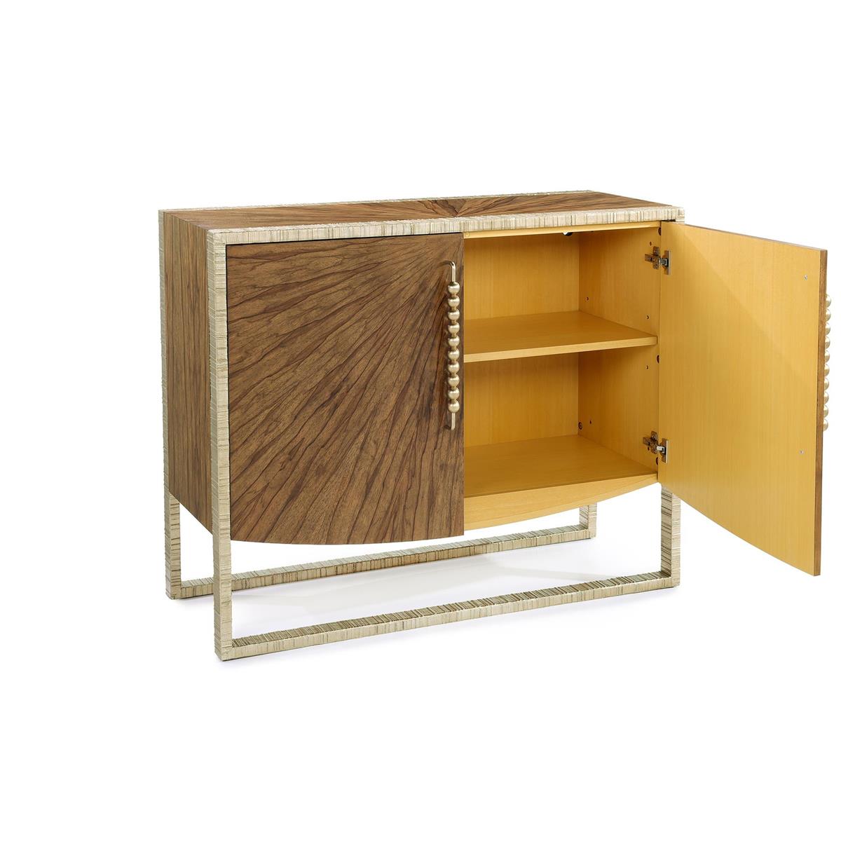 Korina Two-Door Cabinet – Art by John Richard | Sutter & Vale