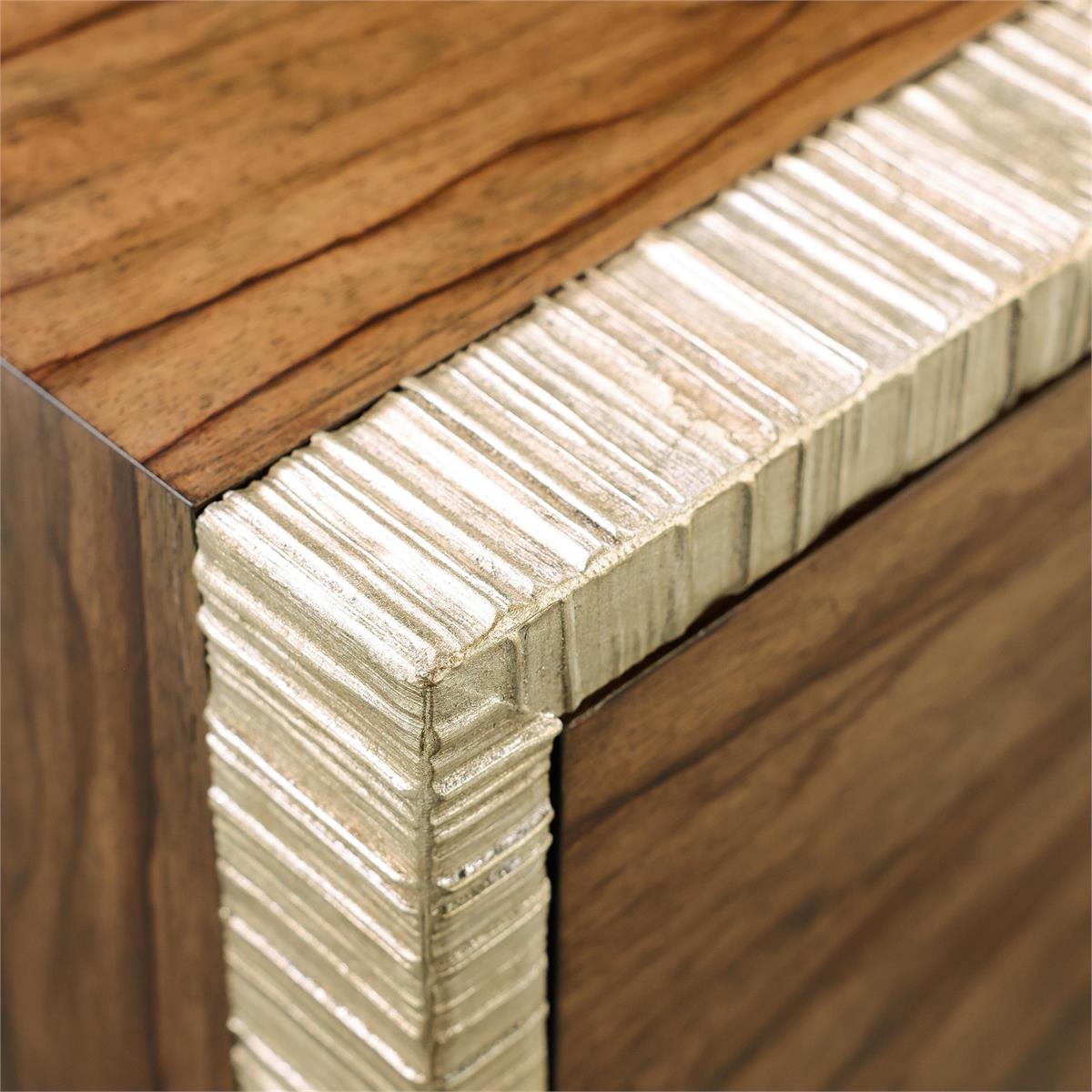 Korina Two-Door Cabinet – Art by John Richard | Sutter & Vale