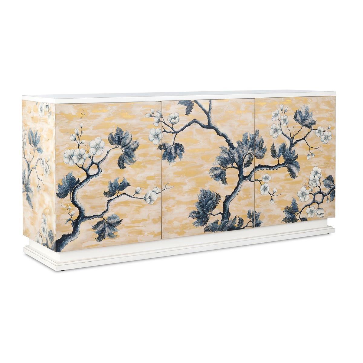 Durand Three-Door Credenza – Art by John Richard | Sutter & Vale
