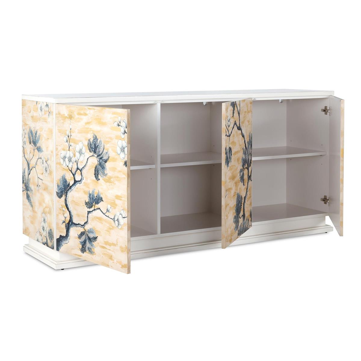 Durand Three-Door Credenza – Art by John Richard | Sutter & Vale