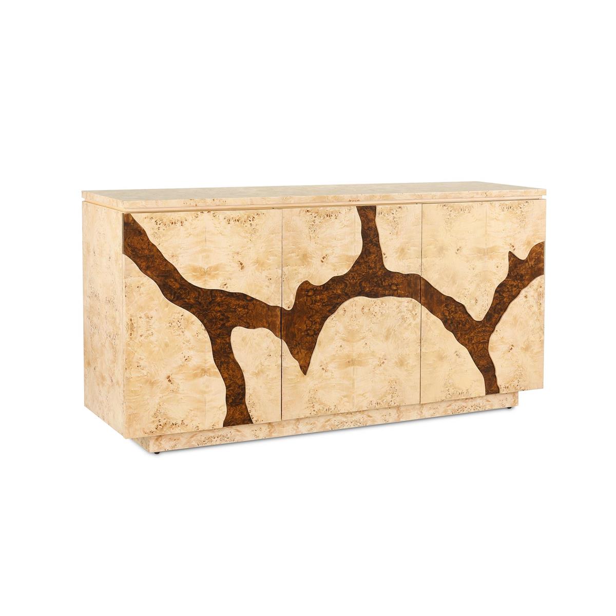 Orin Three-Door Credenza – Art by John Richard | Sutter & Vale