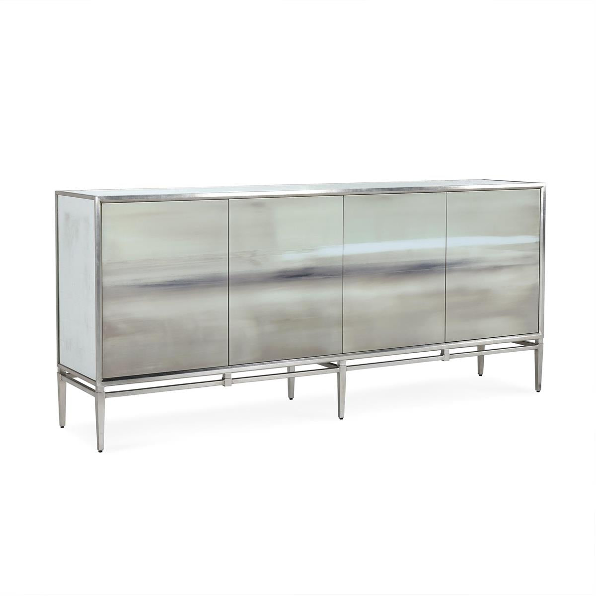Carol Benson-Cobb's At Dusk Four-Door Credenza – Art by John Richard | Sutter & Vale