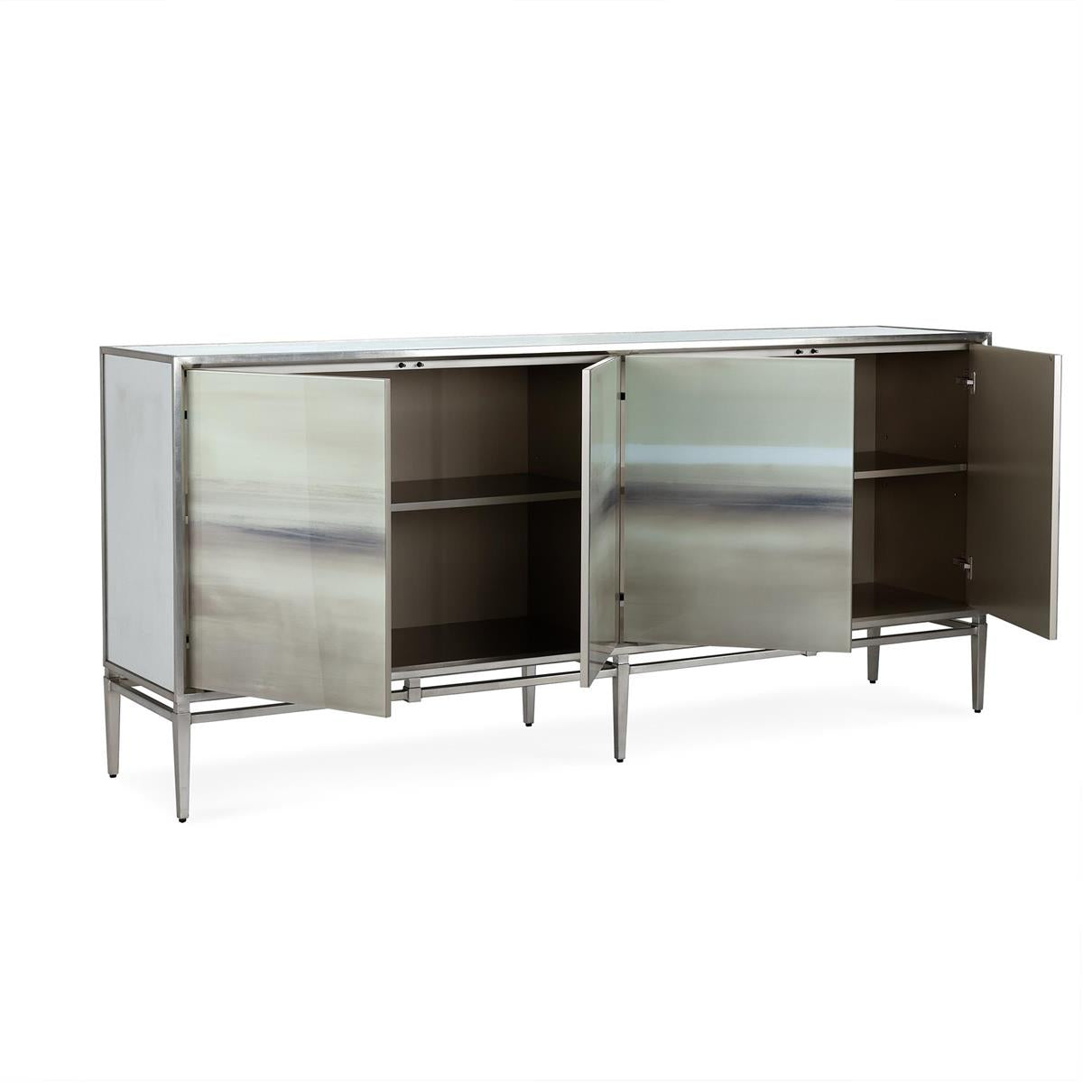 Carol Benson-Cobb's At Dusk Four-Door Credenza – Art by John Richard | Sutter & Vale