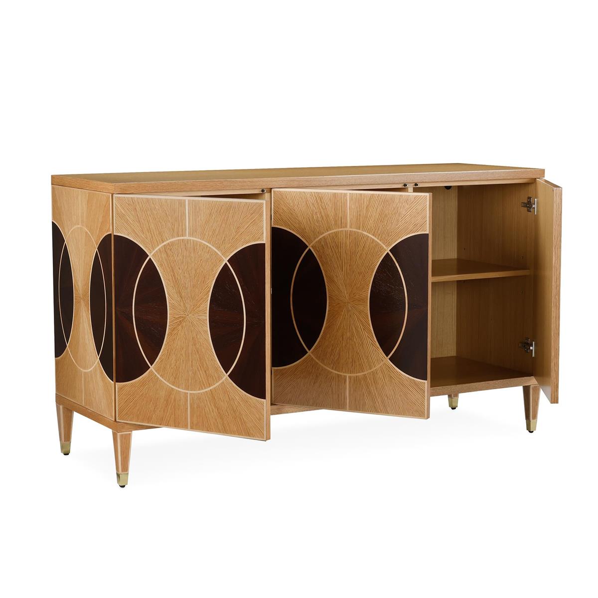 Lens Three-Door Sideboard by John Richard | Sutter & Vale