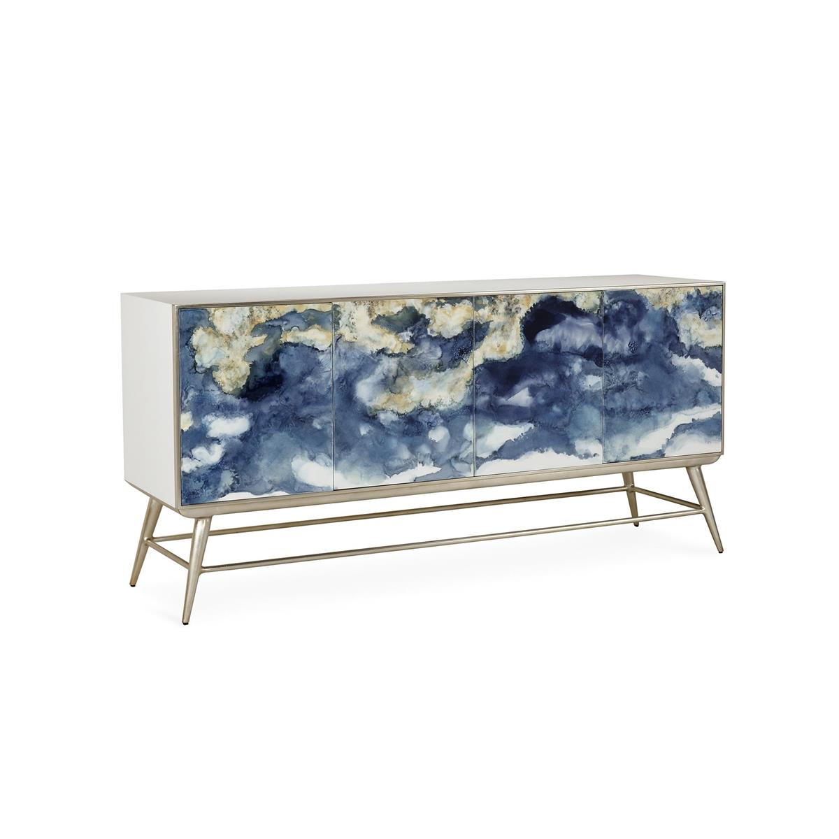 Aeris Four-Door Sideboard – Art by John Richard | Sutter & Vale