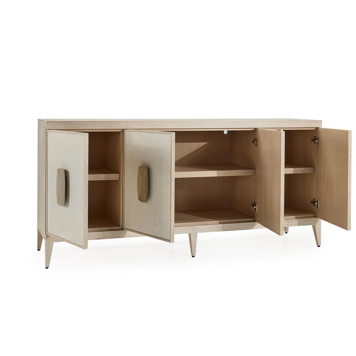 Orion Four-Door Credenza – Art by John Richard | Sutter & Vale