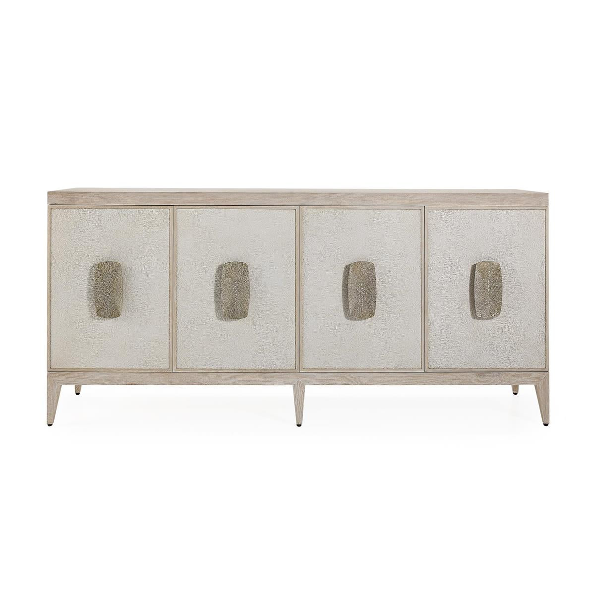 Orion Four-Door Credenza – Art by John Richard | Sutter & Vale