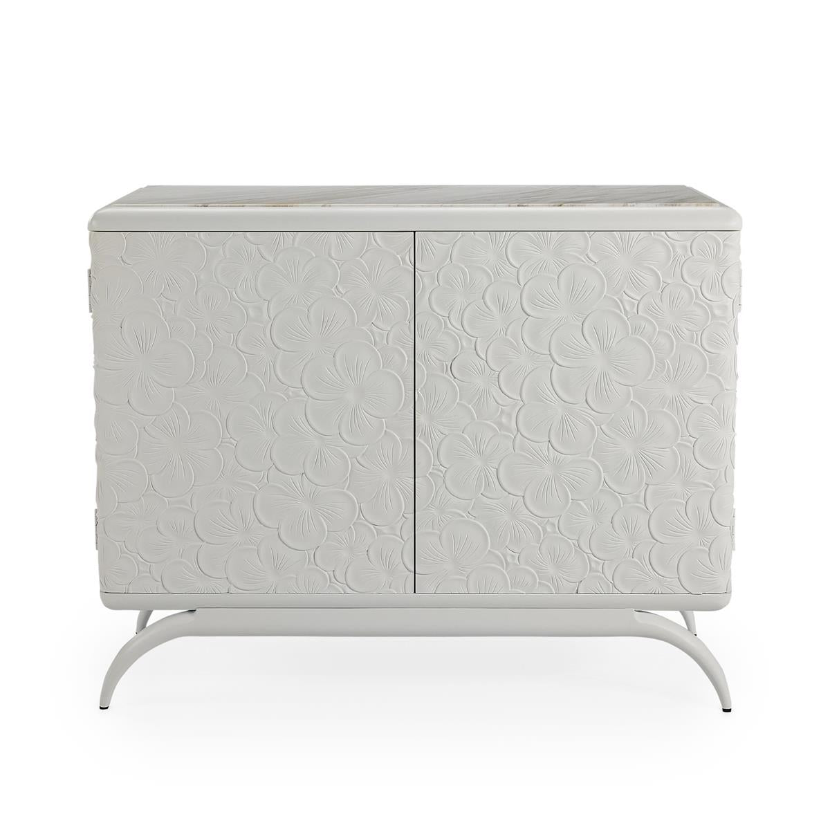 Macedonia Two-Door Cabinet – Art by John Richard | Sutter & Vale