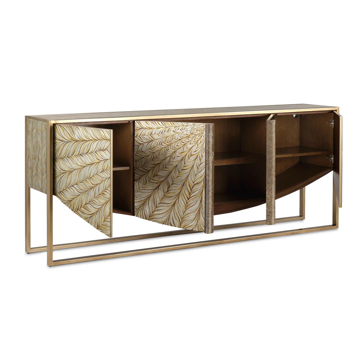 Florentine Four-Door Credenza – Art by John Richard | Sutter & Vale