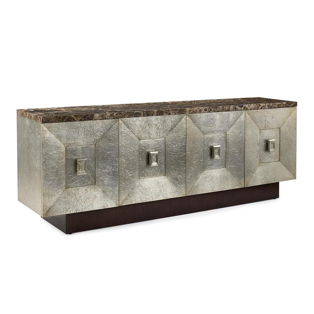 Percival Four-Door Credenza – Art by John Richard | Sutter & Vale