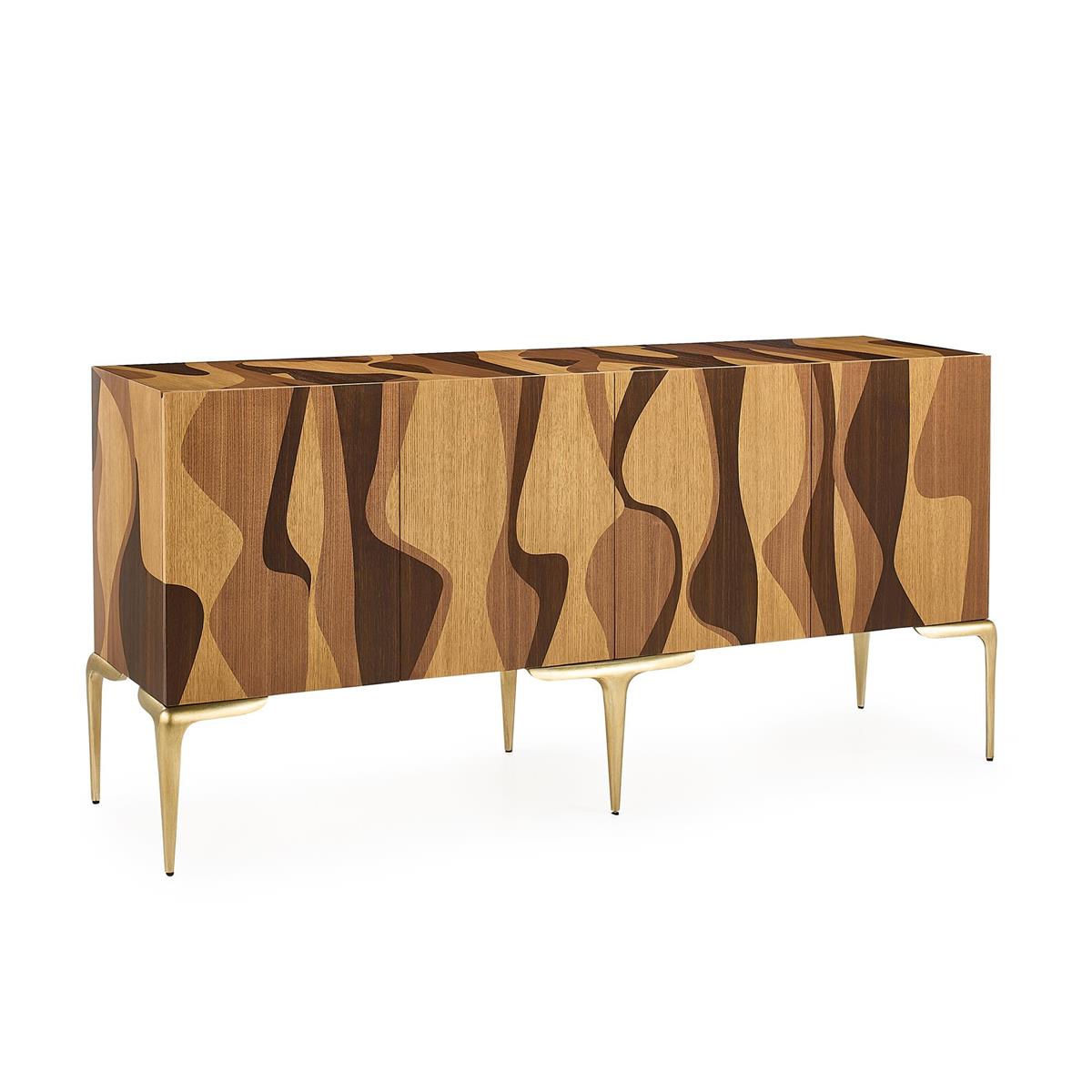 Canyon Four-Door Credenza – Art by John Richard | Sutter & Vale