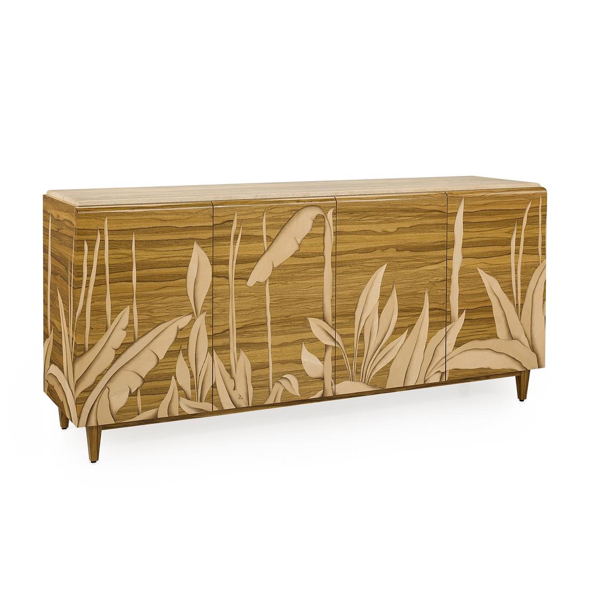 Meadow Four-Door Credenza – Art by John Richard | Sutter & Vale