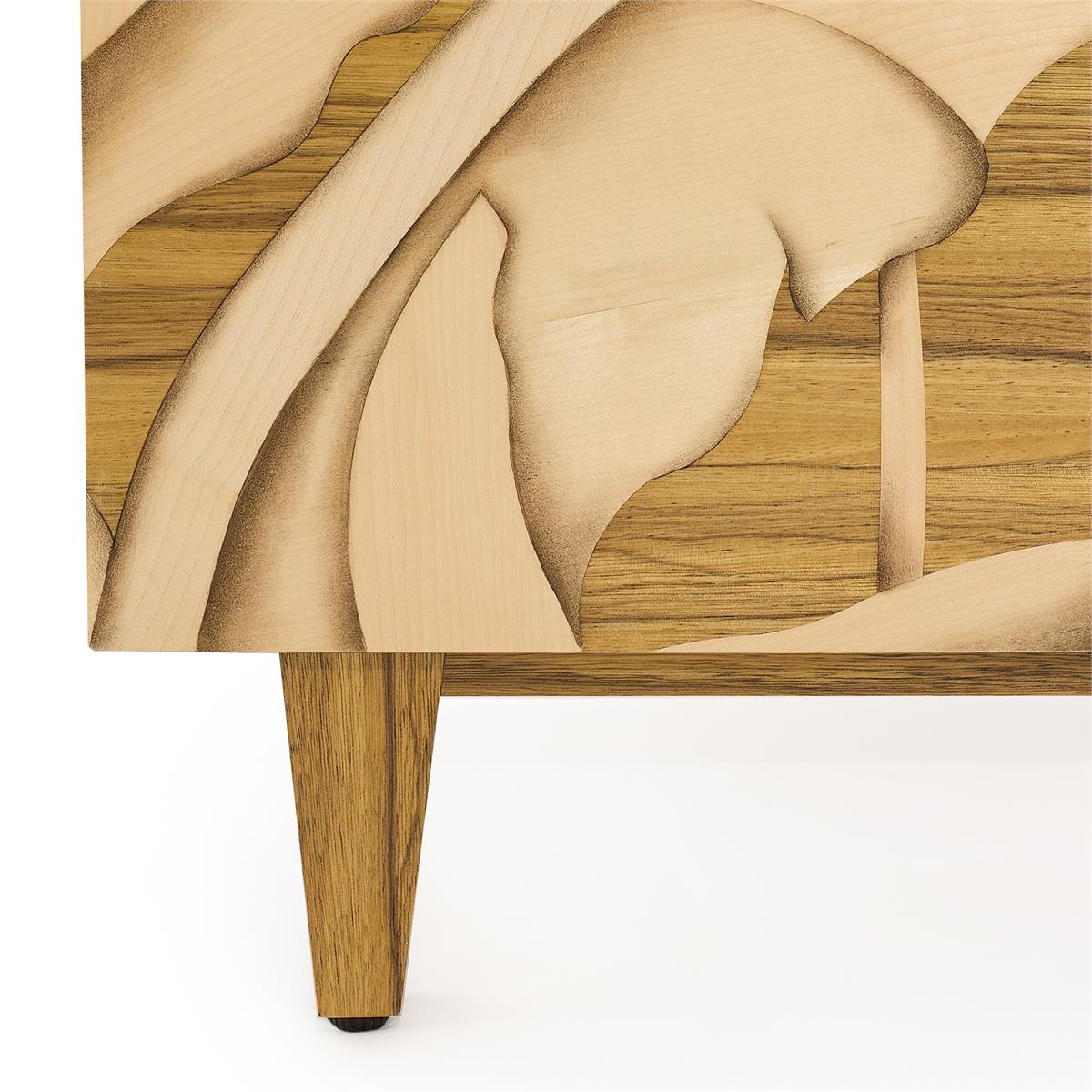 Meadow Four-Door Credenza – Art by John Richard | Sutter & Vale